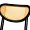 Baxton Studio Hesper Mid-Century Modern Dark Brown Finished Wood and Rattan 2-Piece Counter Stool Set, PR 239-2PC-13416-ZORO - alternate 5